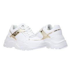 Sneakers Fondo Casper dis. 9 Bianco