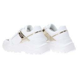 Sneakers Fondo Casper dis. 9 Bianco