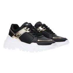 Sneakers Fondo Casper dis. 9 Nero