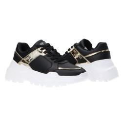 Sneakers Fondo Casper dis. 9 Nero