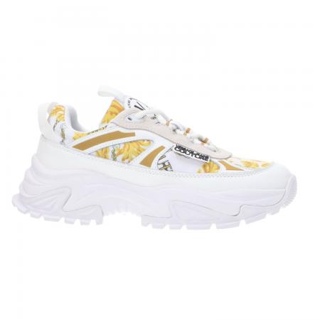 Sneakers Donna Fondo Hiker printed Bianco