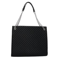 Borse a spalla SHOPPING BAG KLEEBE Argento Nero