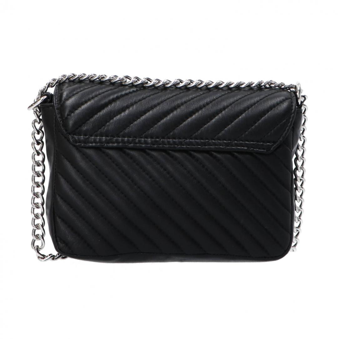 SHOULDER BAG NERIUS Argento Nero 4