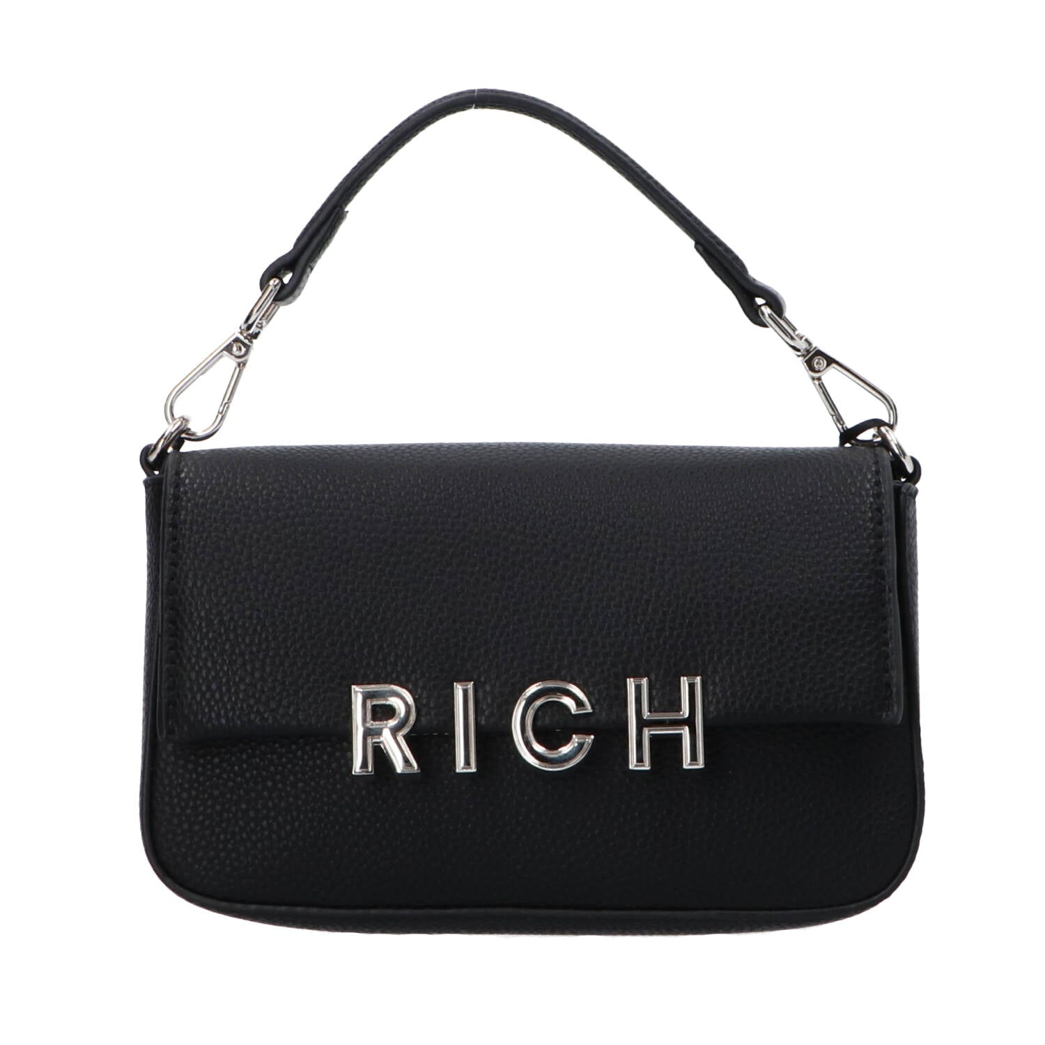 Richmond Borse a spalla Borse a spalla SHOULDER BAG KELTI Argento Nero