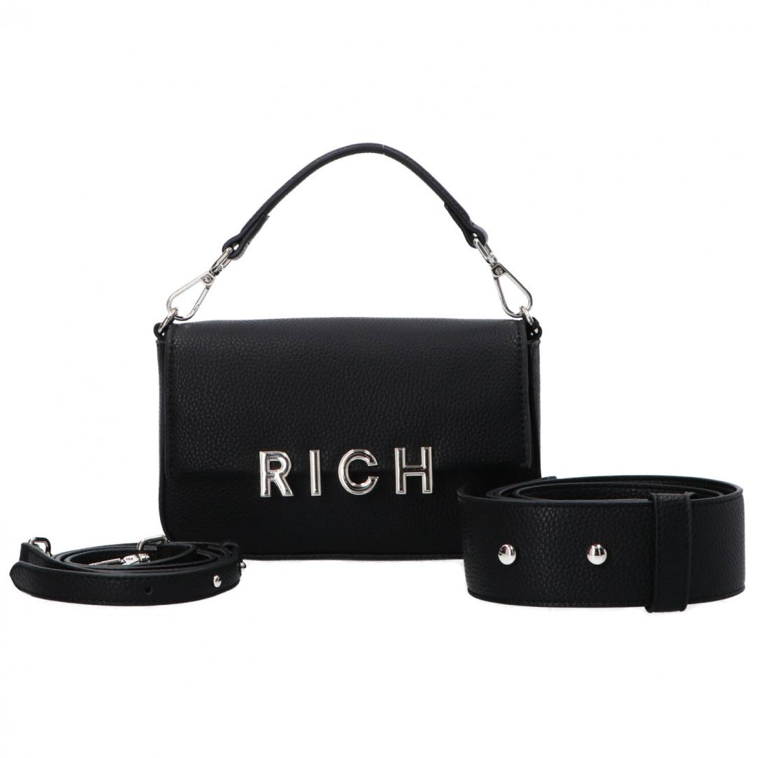 SHOULDER BAG KELTI Argento Nero 3