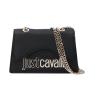 Just Cavalli Borse a spalla Borse a spalla SAFFIANO METAL LETTERING Nero - Foto 3