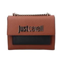 Just Cavalli Borse a spalla Borse a spalla METAL LETTERING STYLE Cuoio