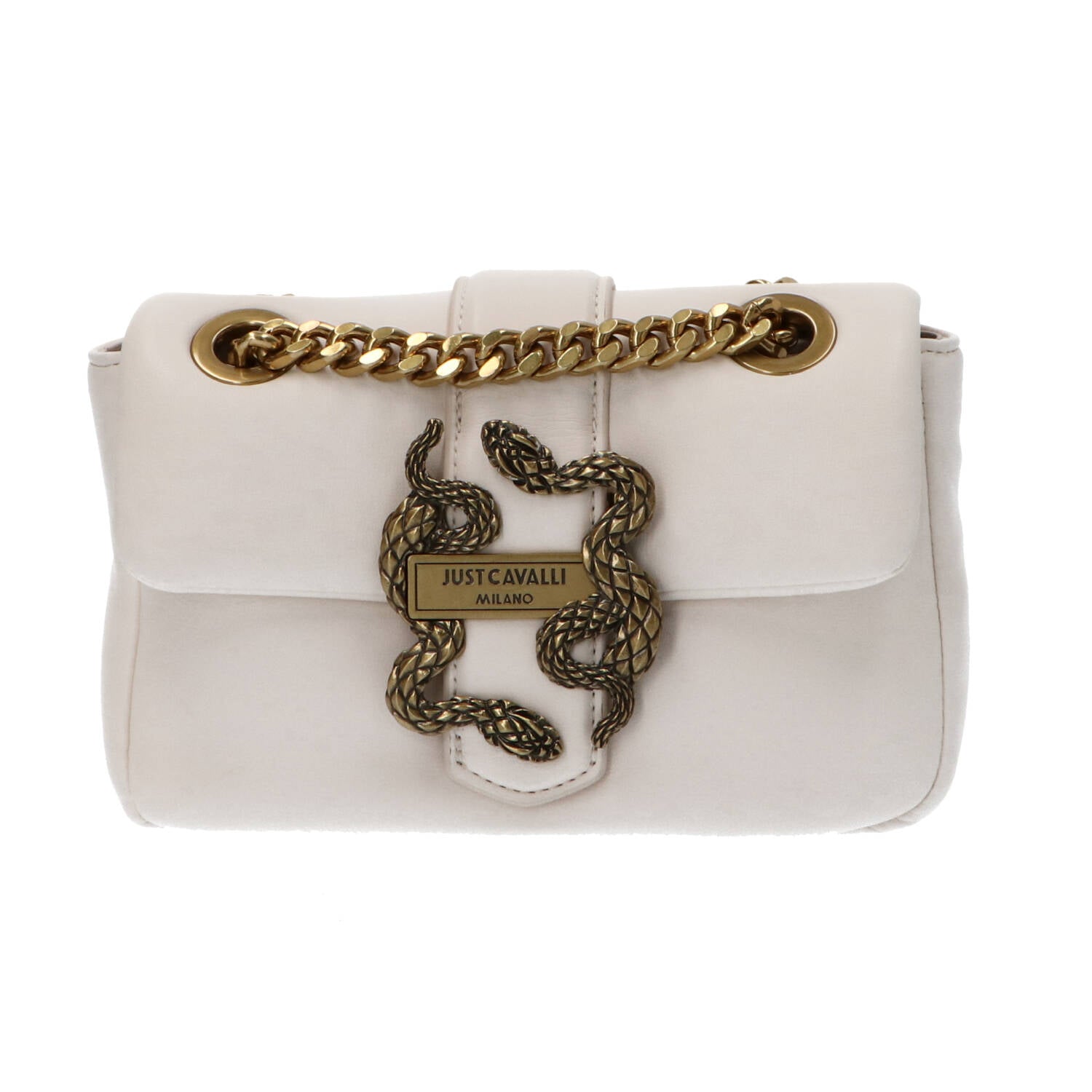 Just Cavalli Borse tracolla Borse tracolla NEW ICONIC PUFFY Beige