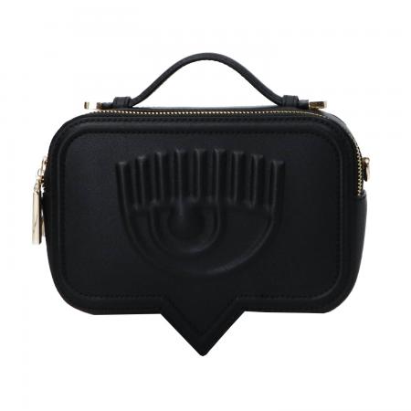 Borse A Spalla Donna Camera bag eyelike Nero