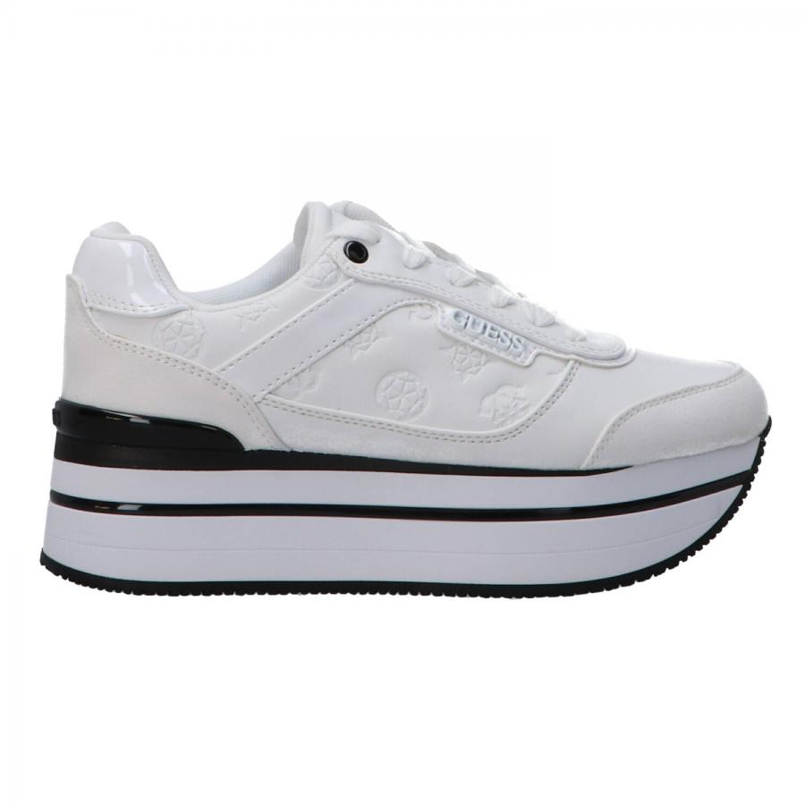 Guess Sneakers Platform leather FL5HNSPEL12 Bianco