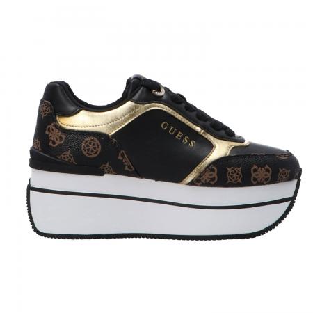 Sneakers Donna Platform monogram leather...