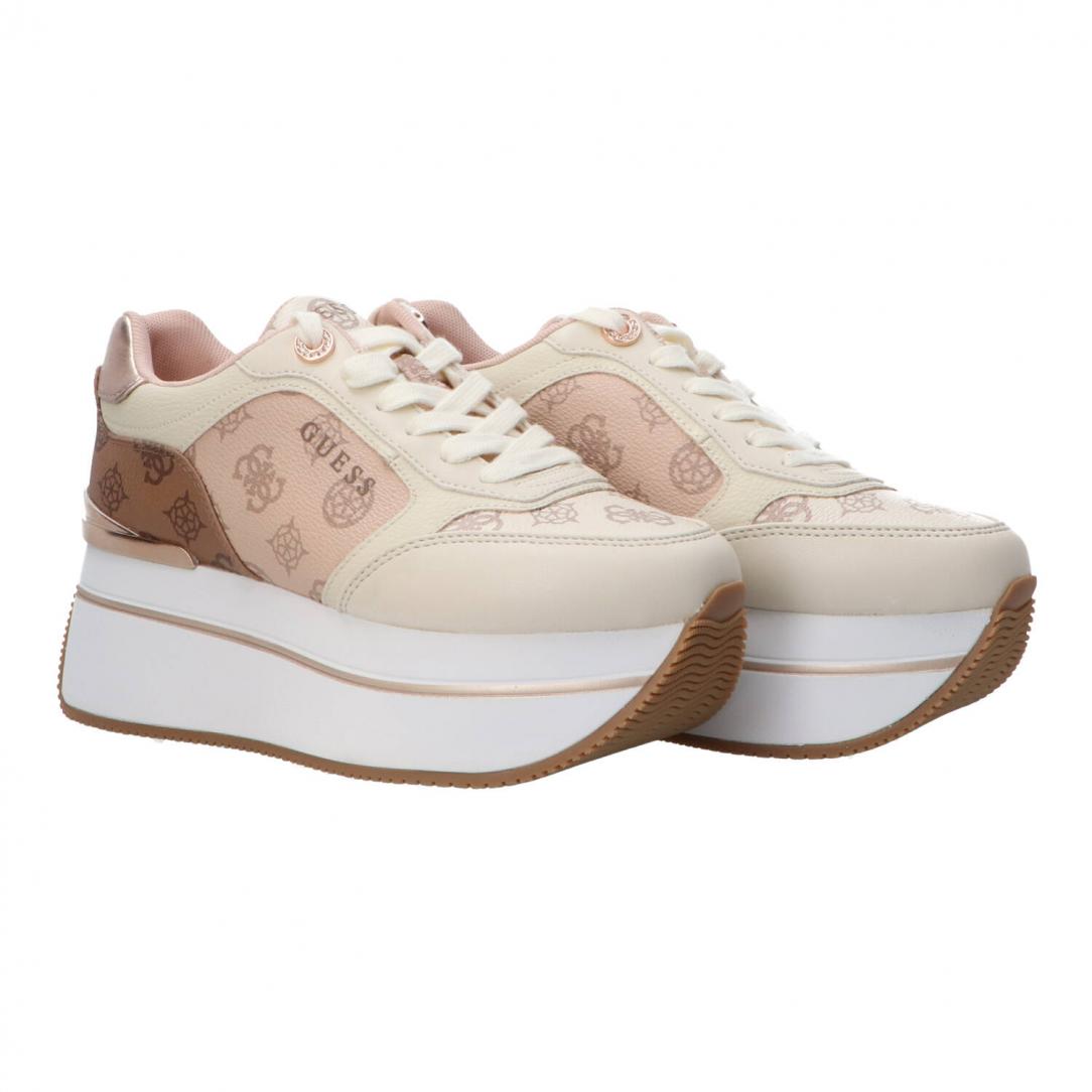 Platform monogram leather FL7CMFAL12 Beige 2