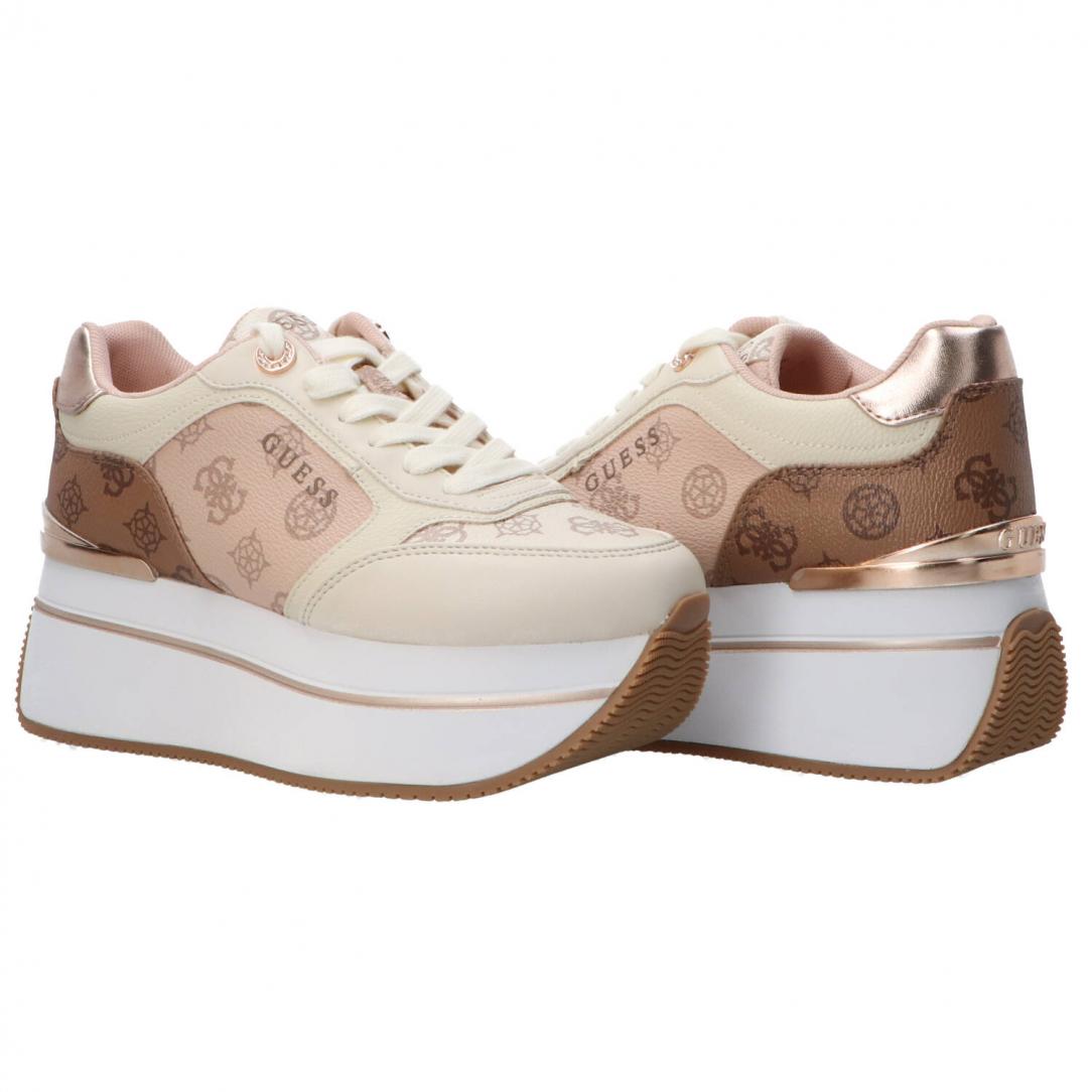 Platform monogram leather FL7CMFAL12 Beige 3