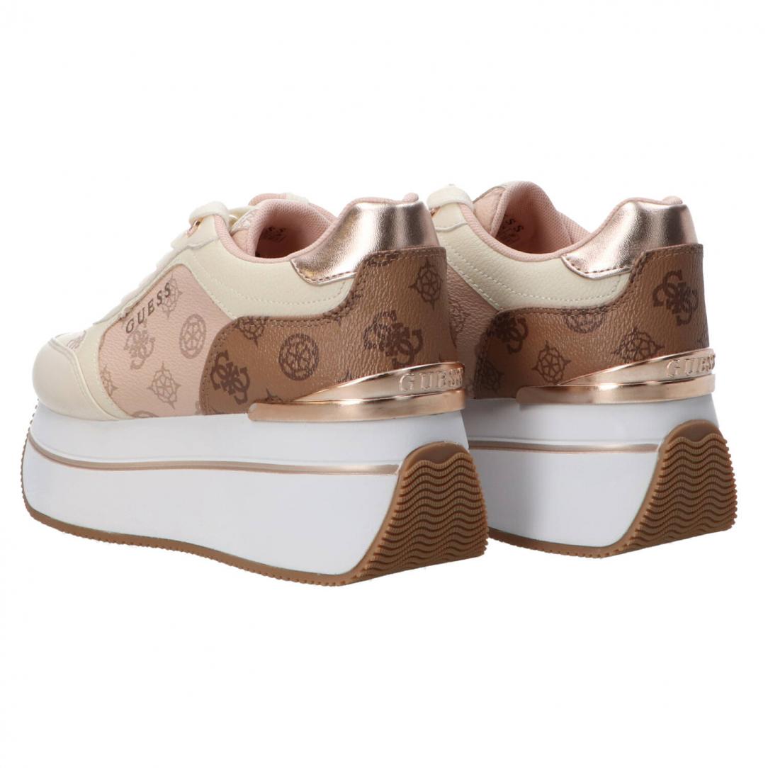 Platform monogram leather FL7CMFAL12 Beige 4