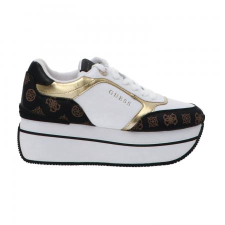 Sneakers Donna Platform monogram leather...