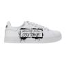 Versace Sneakers Sneakers Fondo court 88 lett grafiti Bianco - Foto 1