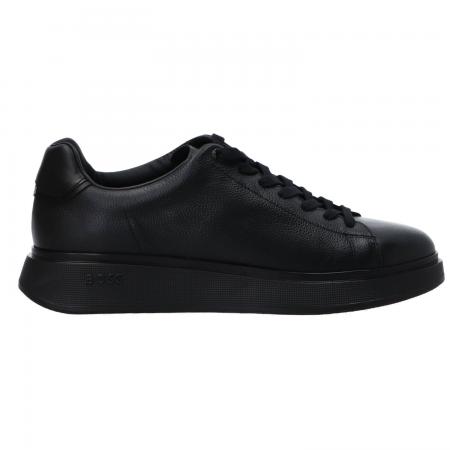 Sneakers Uomo Bulton runn leather Nero