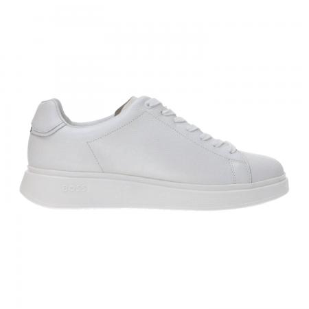 Sneakers Uomo Bulton runn leather Bianco