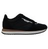 Sneakers Kai Runn leather nylon bianco nero
