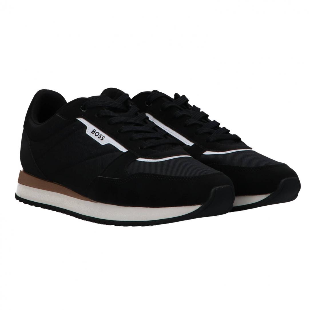 Kai Runn leather nylon bianco nero 2