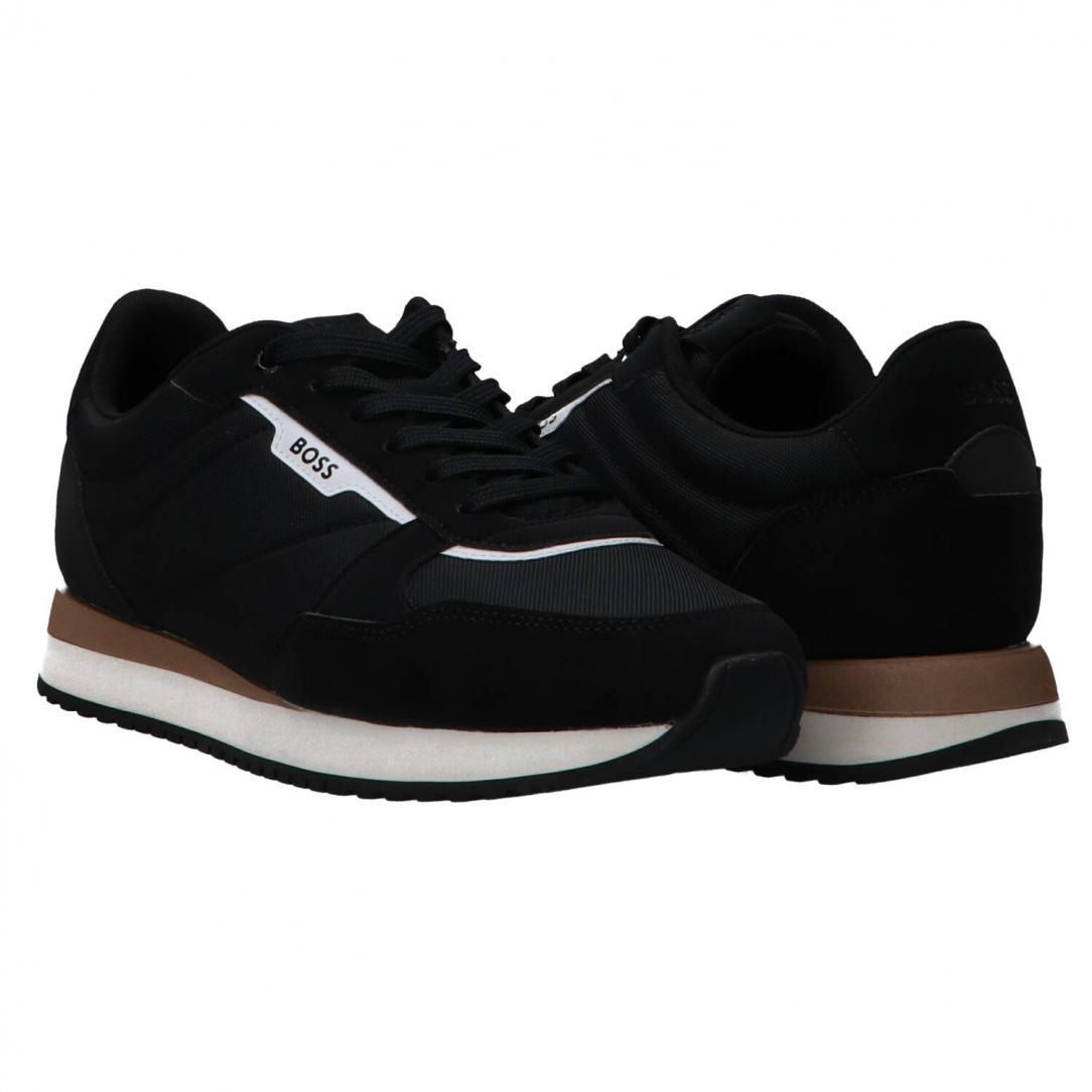 Kai Runn leather nylon bianco nero 3