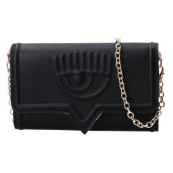 Borse tracolla BAGS SMOOTH EYELIKE SMALL Nero