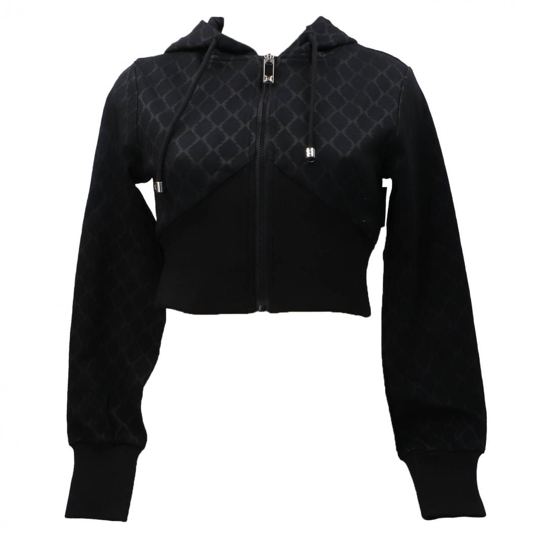 SWEATSHIRT ZIP ZOLDAN Nero 1