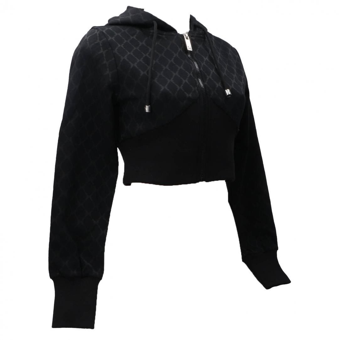 SWEATSHIRT ZIP ZOLDAN Nero 2