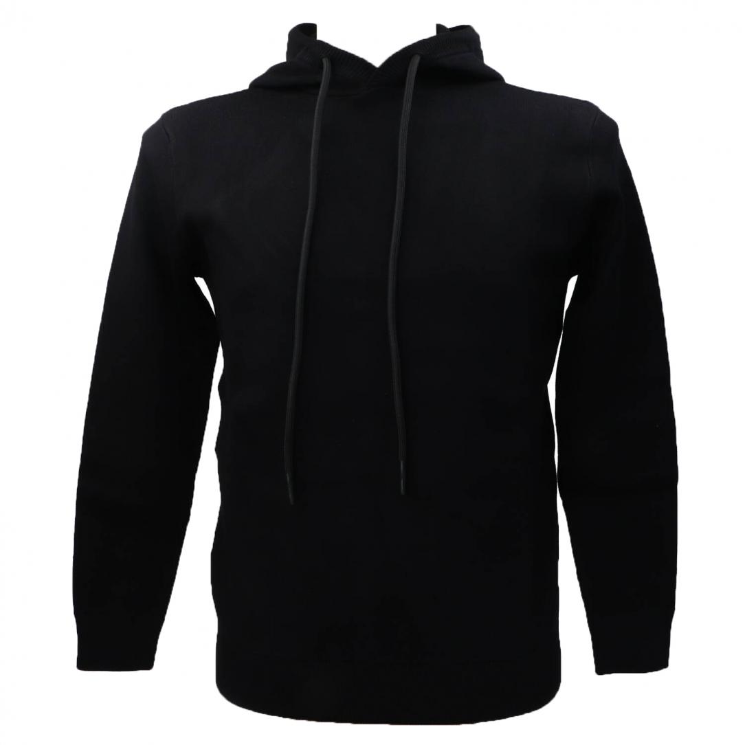 SWEATSHIRT RIGUADO Nero 1