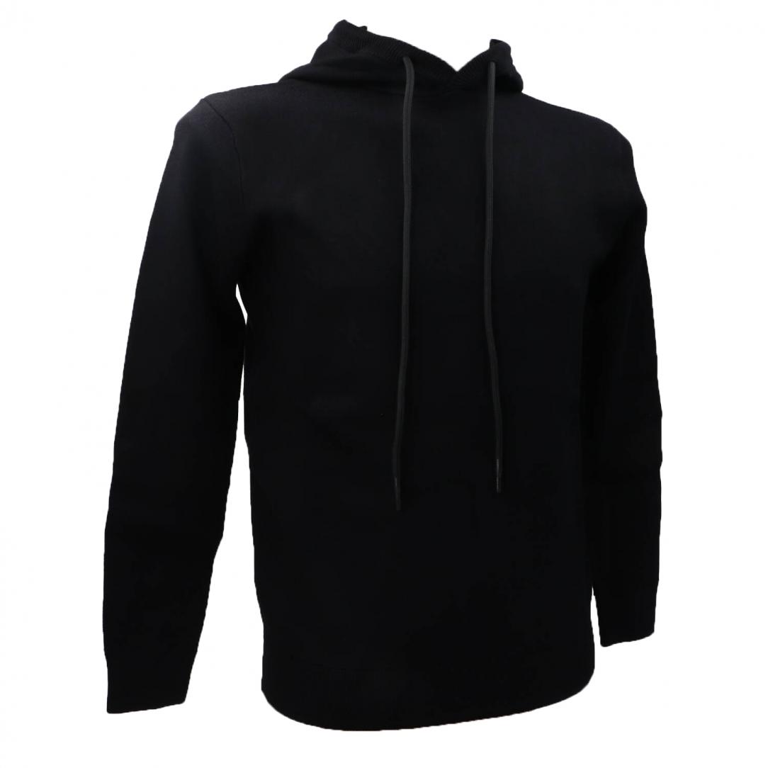 SWEATSHIRT RIGUADO Nero 2