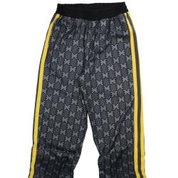 Tute PANTS FLEECE MAURIC PATTA Nero Giallo