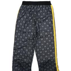 Tute PANTS FLEECE MAURIC PATTA Nero Giallo