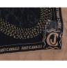 Just Cavalli Foulard Foulard PASHMINA JC PRINT SEASONAL Nero - Foto 3