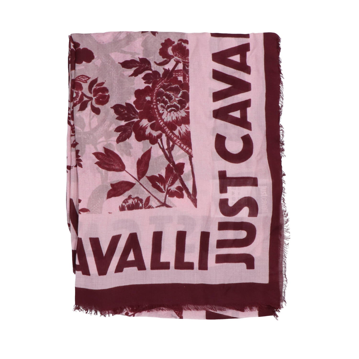 Just Cavalli Foulard Foulard PASHMINA JC PRINT SEASONAL Rosa