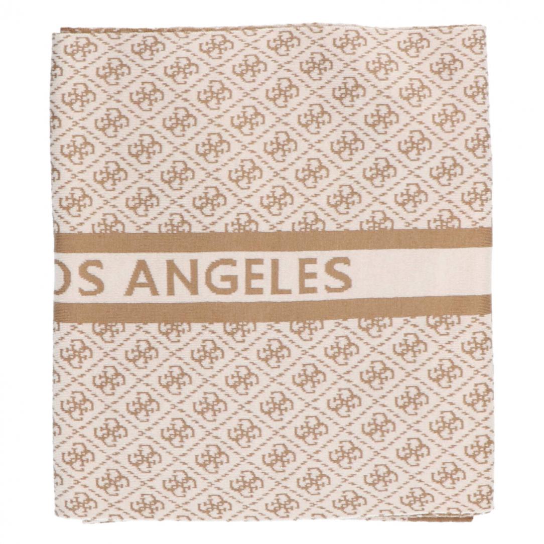 SEVYN 4G LOGO SCARF Beige 2