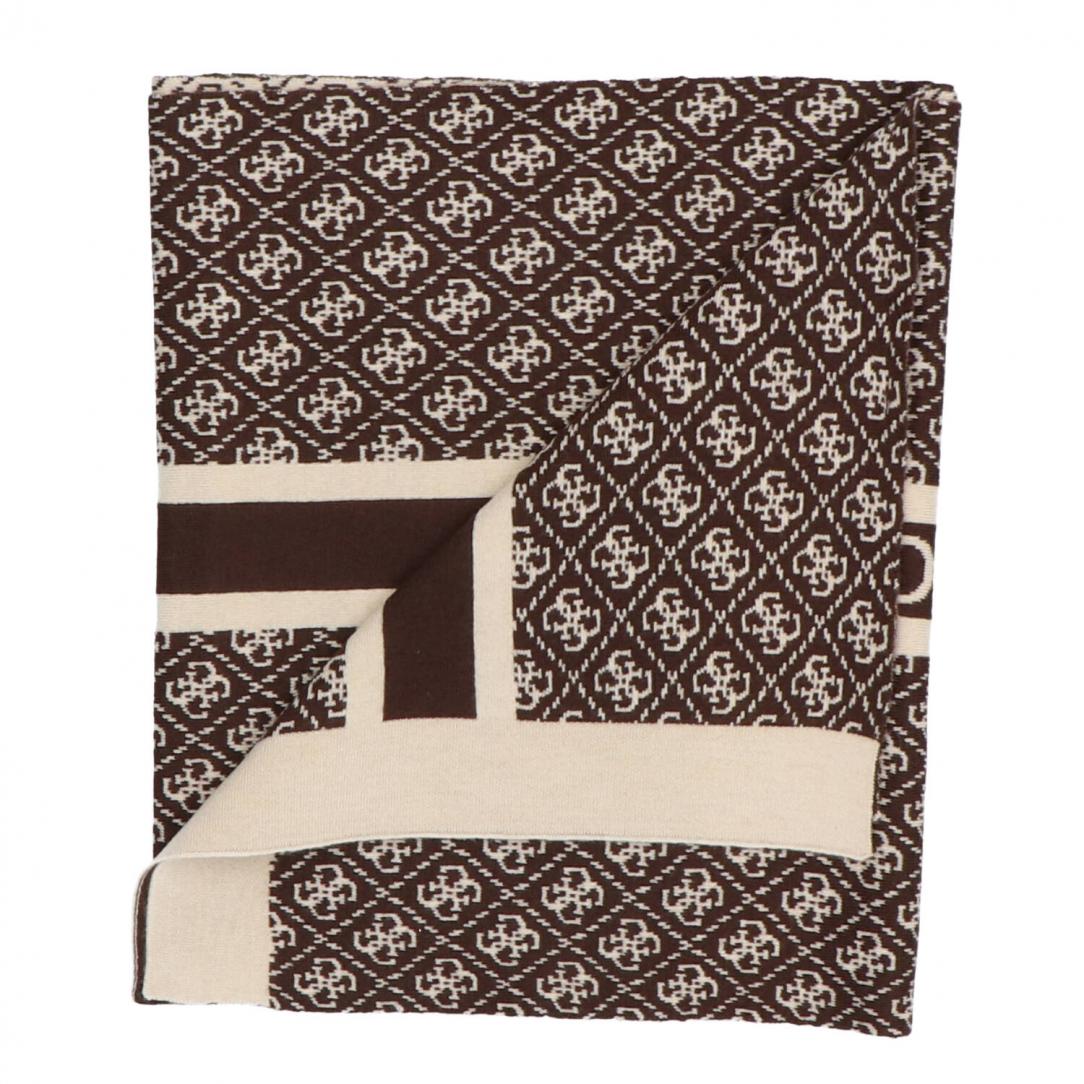 SEVYN 4G LOGO SCARF Marrone 3