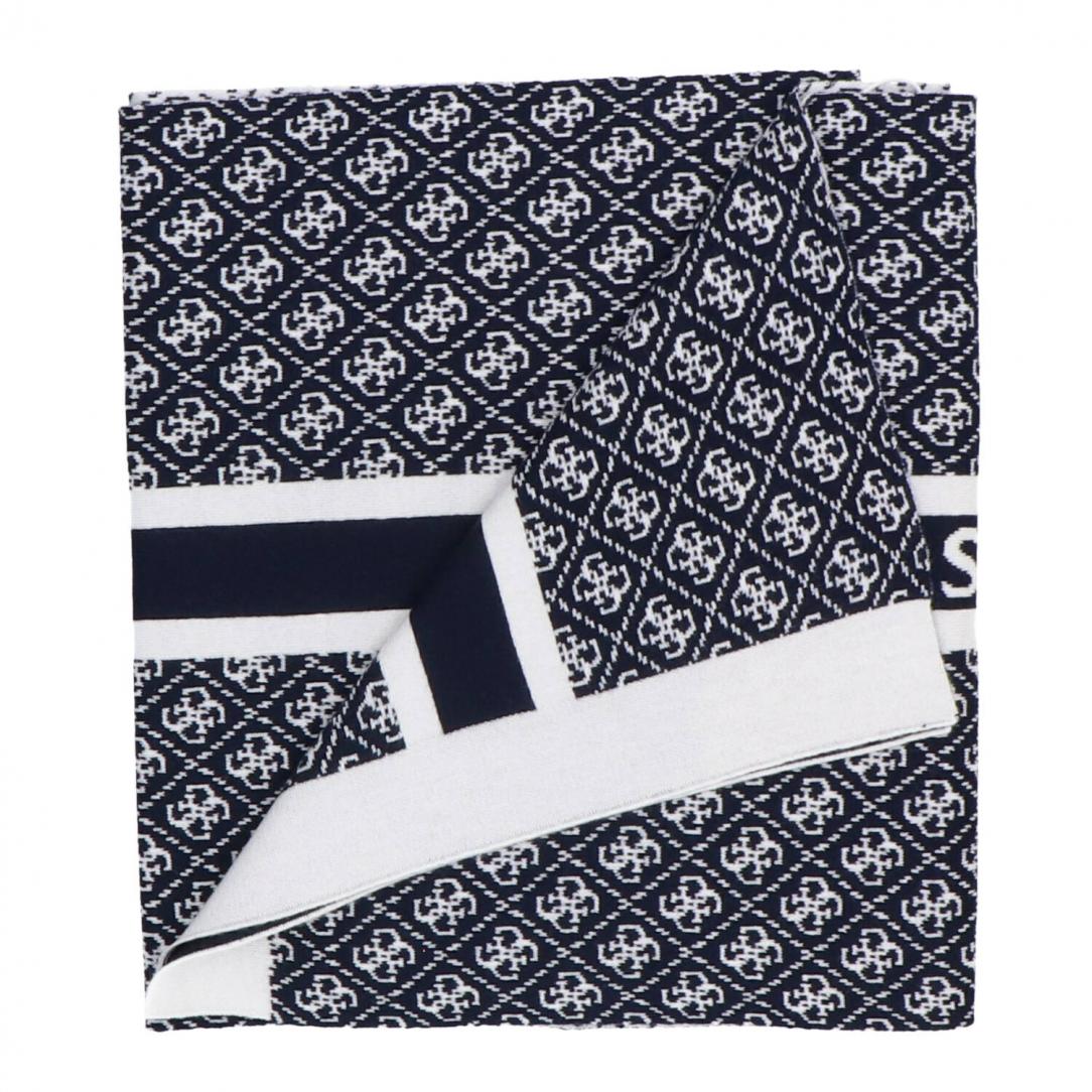 SEVYN 4G LOGO SCARF Blu 3