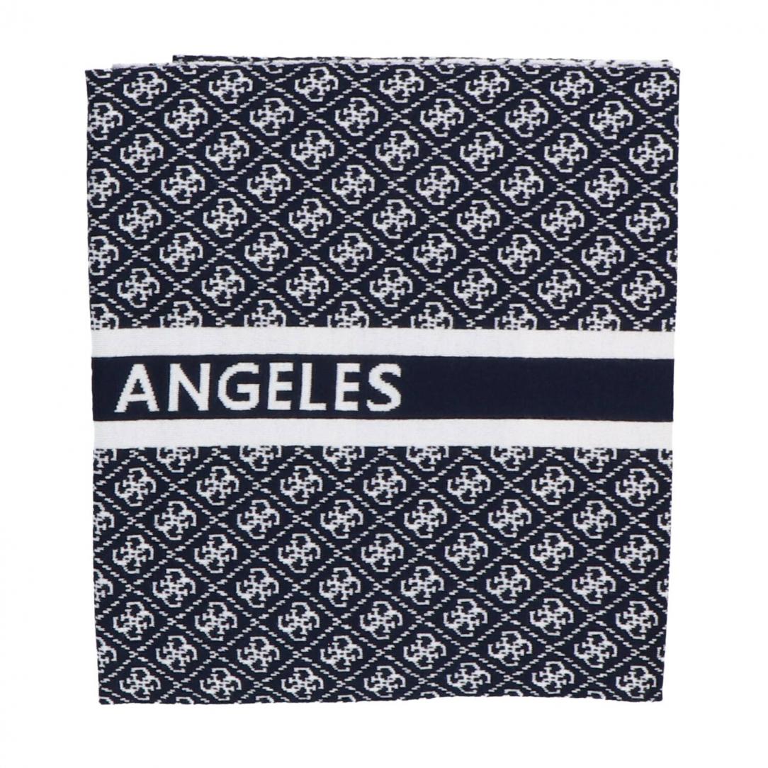 SEVYN 4G LOGO SCARF Blu 2