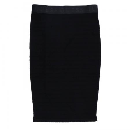 Gonna Donna DENISA STRIPED SKIRT Nero