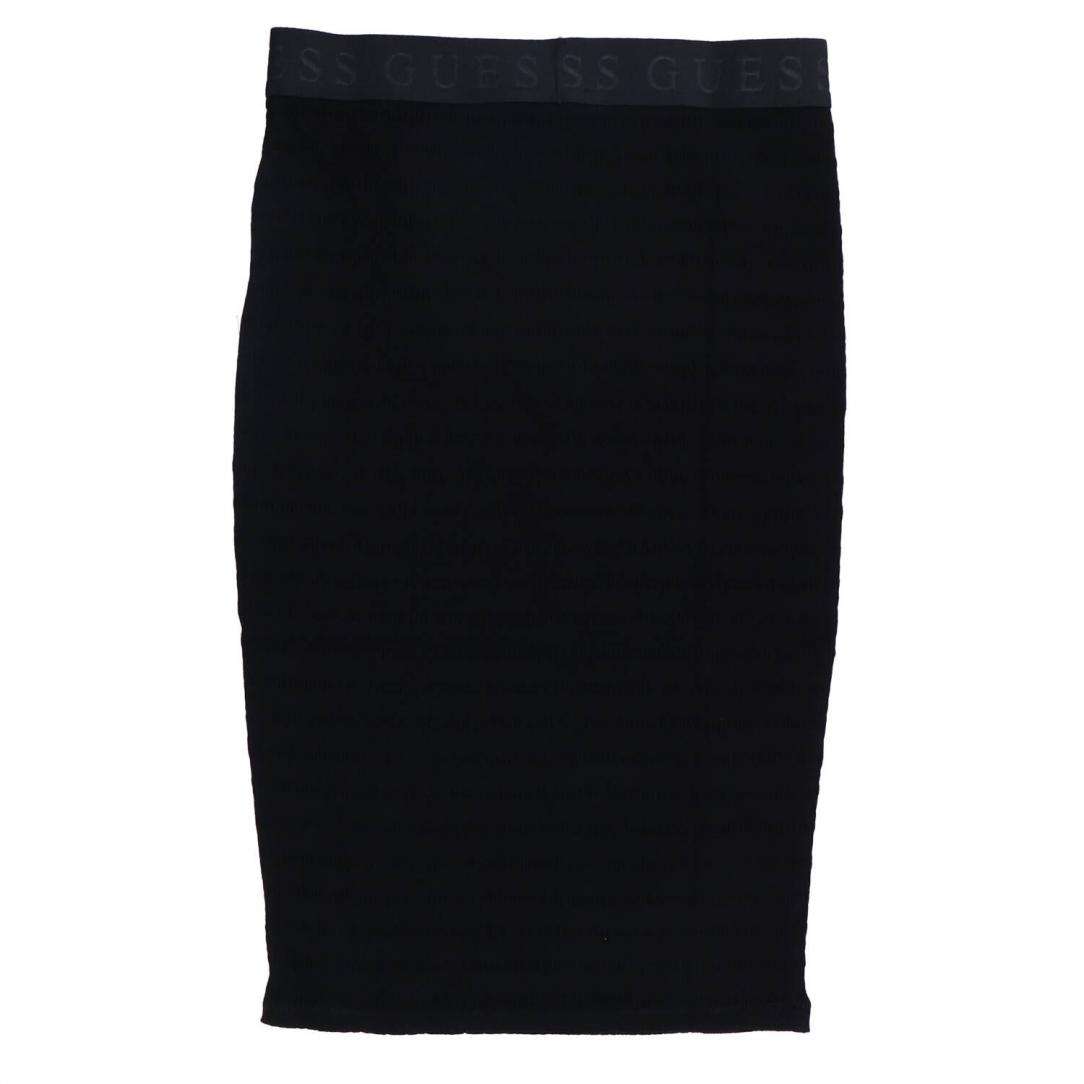 DENISA STRIPED SKIRT Nero 3