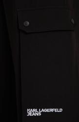 Pantaloni PLEATED CARGO PANT 245J1002 Nero