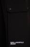 Karl Lagerfeld Pantaloni Pantaloni PLEATED CARGO PANT 245J1002 Nero - Foto 2