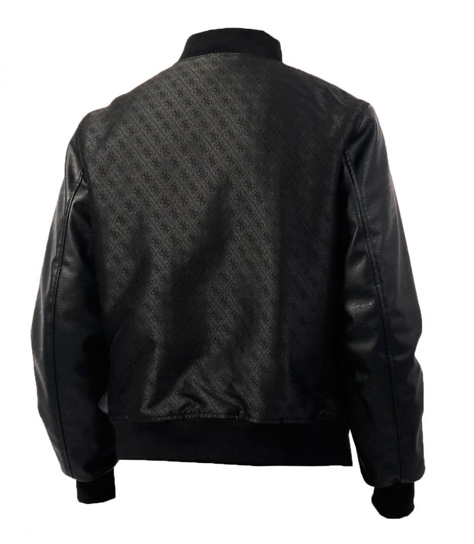 QUATTRO G VARSITY BOMBER Nero 3