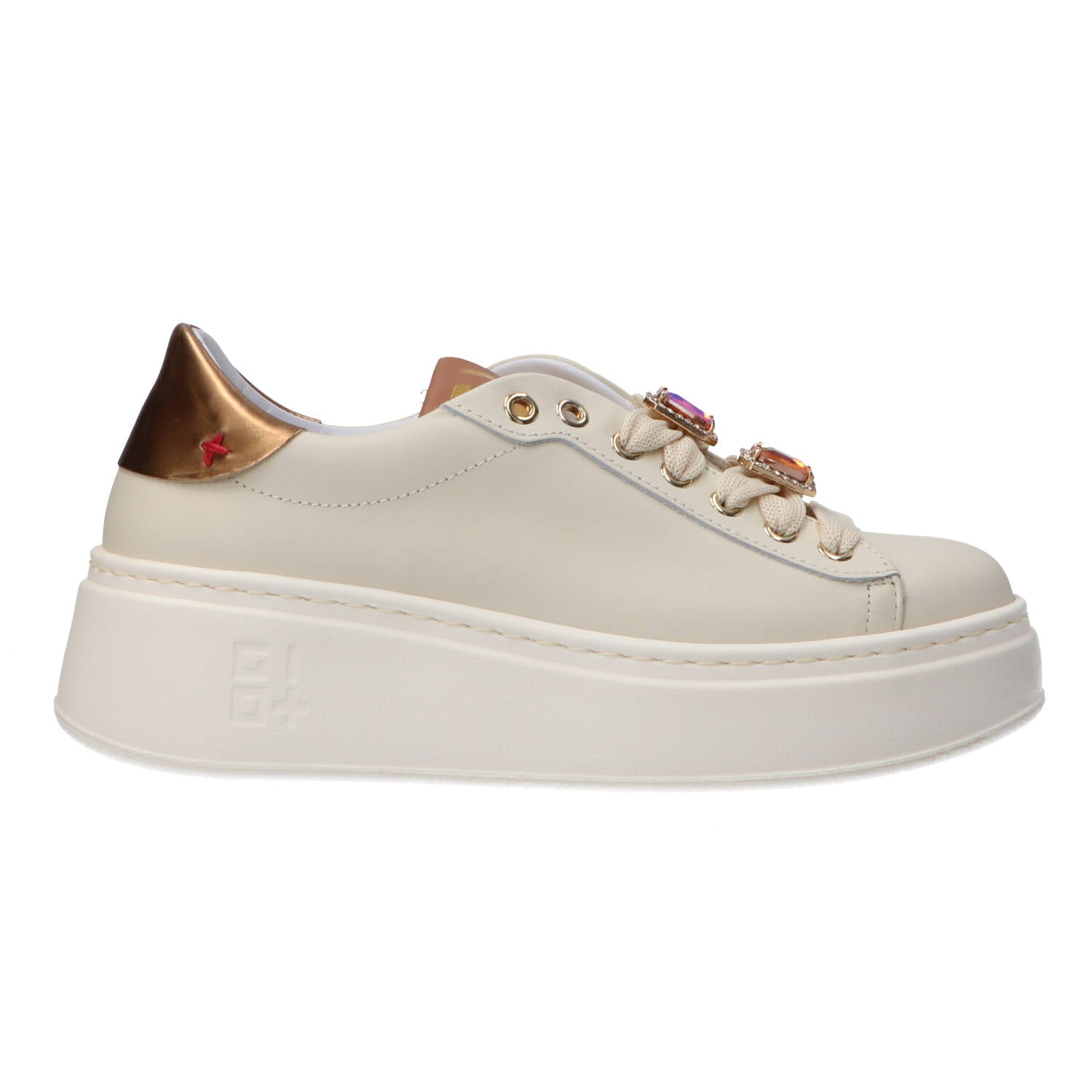 Gio Più Sneakers Sneakers Combi jewels pia Beige