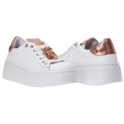 Sneakers Combi strass pia Bianco