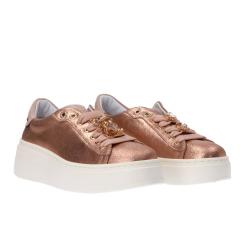 Sneakers Combi strass pia Oro rosa gold
