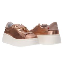 Sneakers Combi strass pia Oro rosa gold