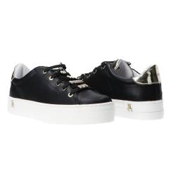 Sneakers PPJ850 charm strass Nero