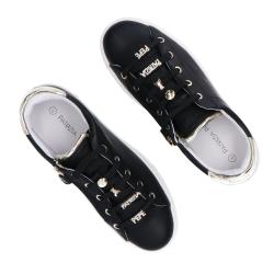 Sneakers PPJ850 charm strass Nero
