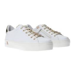 Patrizia Pepe Girl Sneakers Sneakers PPJ850 charm strass Bianco